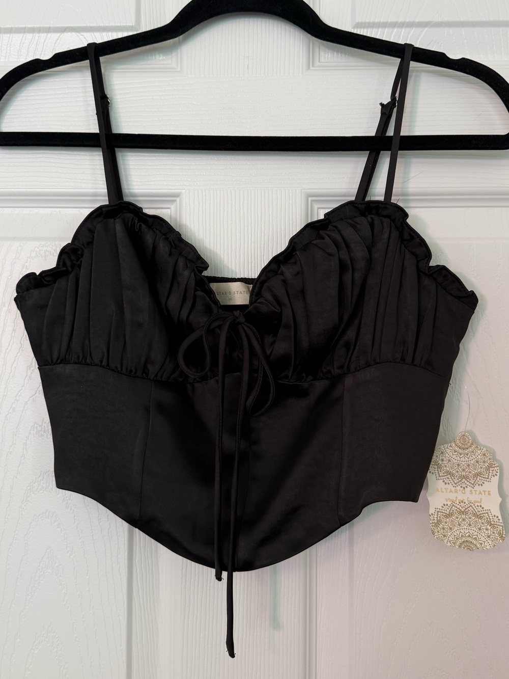 NWT Altar'd State Corset Style Top